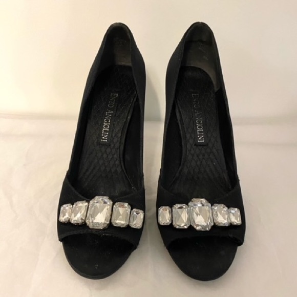 Authentic Enzo Angiolini open toe heels - Picture 2 of 11